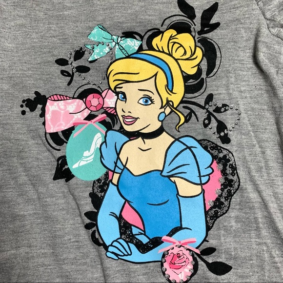 NWT Disney Princess 3pc hoodie vest set size 3T - Picture 6 of 8